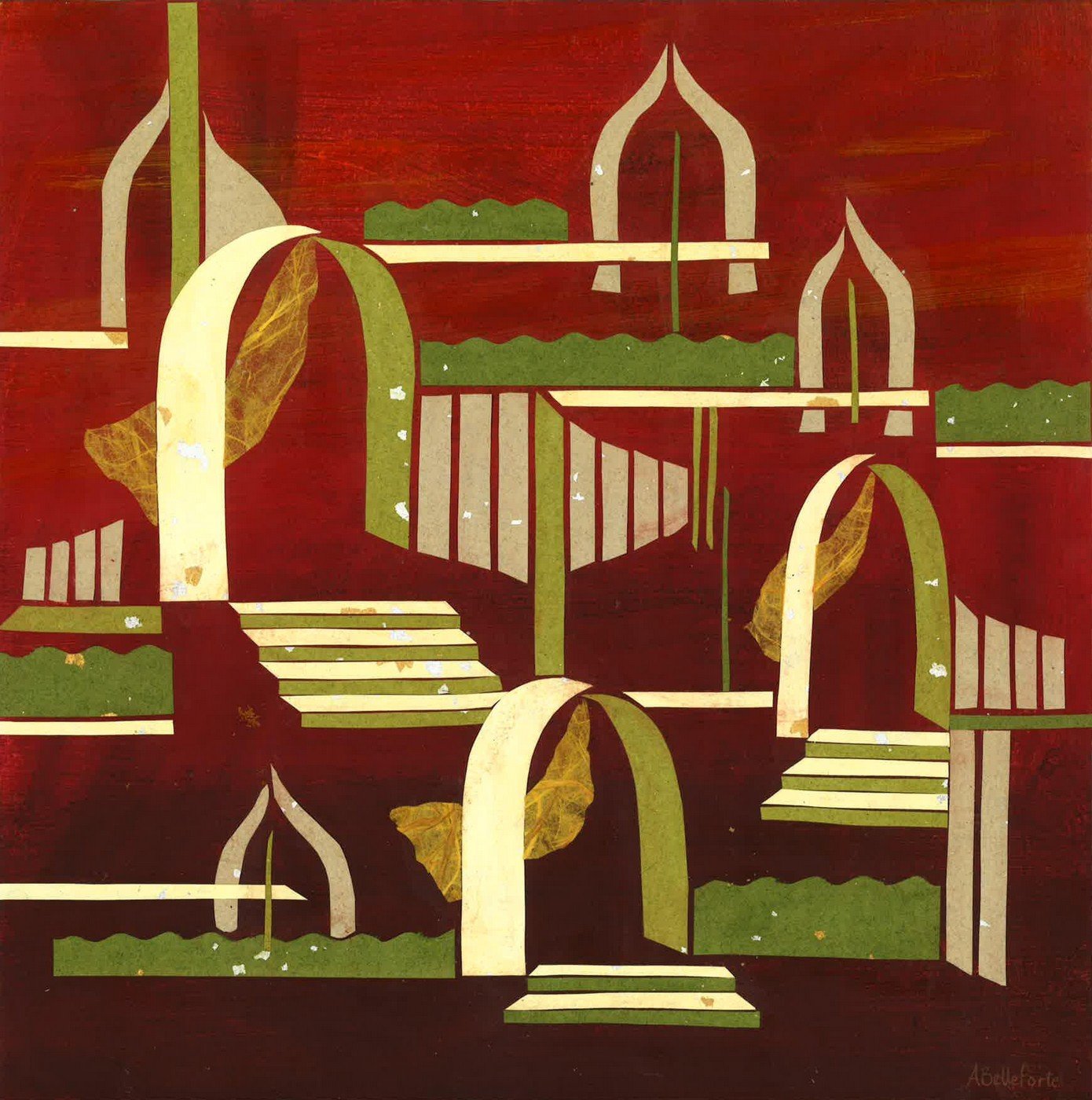 Free Masonry 19 (seven arches)